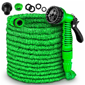 Furtun Extensibil de Gradina + Pistol pentru stropit, 7 tipuri de jeturi