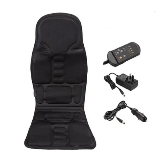 Husa Scaun cu Incalzire si Masaj, Auto sau Birou  220W 12V, Telecomanda