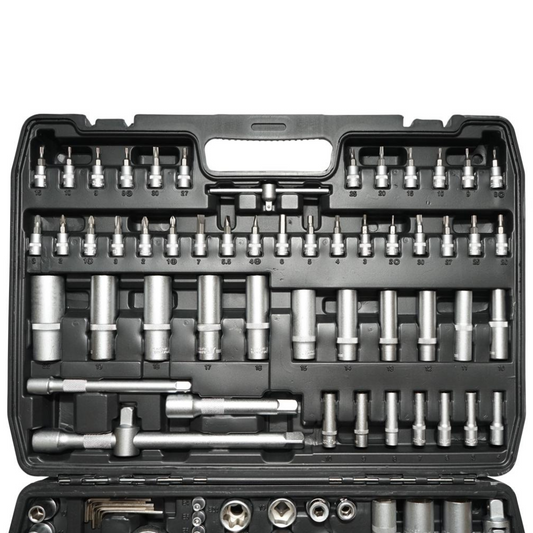 Trusa de Scule Profesionala 172 piese, Fabricata din Chrome Vanadium, Tubulare/combinate