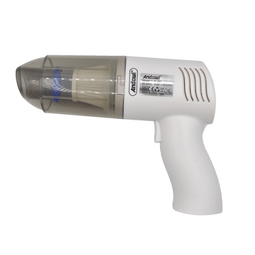 Aspirator de mana portabil, 45W, autonomie 30 minute, ideal pentru curatare rapida acasa sau in masina