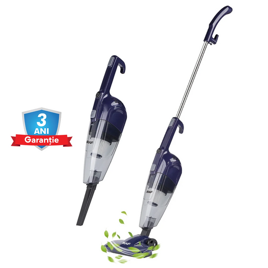 Aspirator Multifunctional 2 in 1 RAF 8673, Aspirator Vertical si de Mana, Putere 600W, Rezervor 500ml