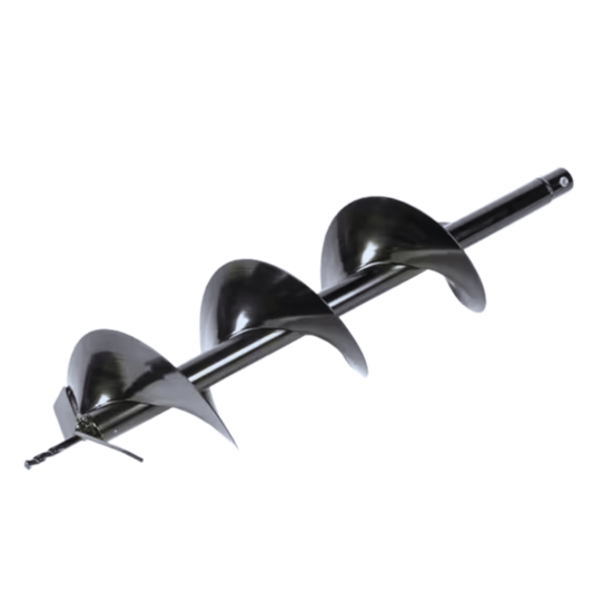 Burghiu Pamant 200x800 mm Spirala, Compatibil Motoburghiu, Adancime 800mm