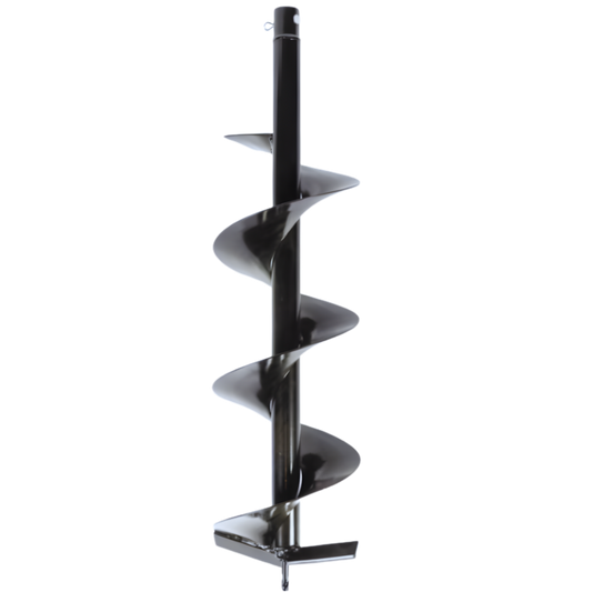 Burghiu Pamant 250x800 mm Spirala, Compatibil Motoburghiu, Adancime 800mm