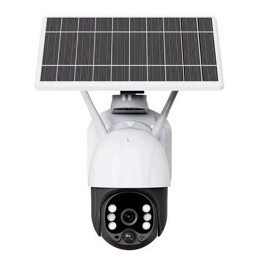 Camera supraveghere video 1080P cu panou solar, night vision, slot microSD, conectivitate WiFi prin SIM cu internet, monitorizare exterior
