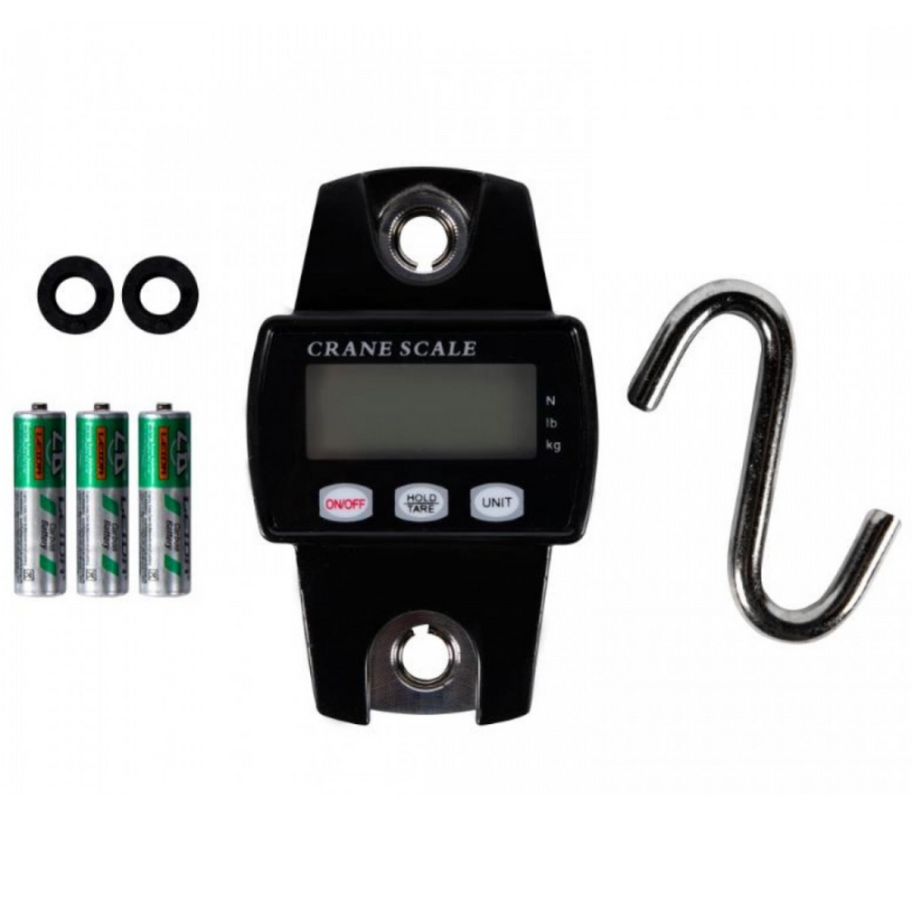 Cantar electronic de mana MX950, capacitate 300 kg, design compact cu carlig