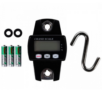 Cantar electronic de mana MX950, capacitate 300 kg, design compact cu carlig
