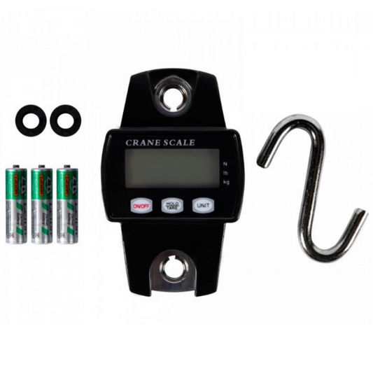 Cantar electronic de mana MX950, capacitate 300 kg, design compact cu carlig
