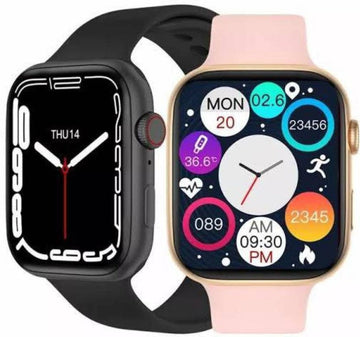 Ceas Smart Promax, apeluri si notificari SMS/social media, monitorizare somn si ritm cardiac, redare muzica, rezistent la apa
