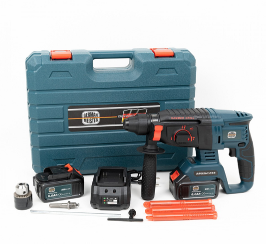 Ciocan Rotopercutor cu 2 Acumulatori 36V, 6AH
