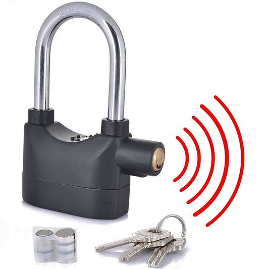 Lacat masiv cu alarma incorporata pentru protectie avansata