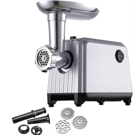 Masina de Tocat Carne Electrica MGD 2000W, 3 Site, Reverse, Accesorii