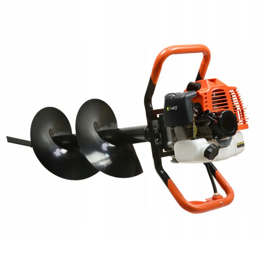 Motoburghiu pamant, 3CP + Burghiu 200mm/800mm