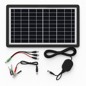 Panou Solar Portabil 10W 6V USB IP65 – Incarcare Ecologica si Rapida, Protectie Outdoor