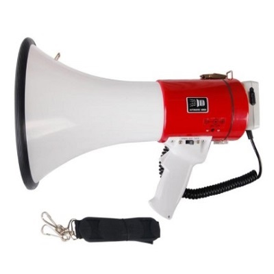 Portavoce de mare putere 25W cu acumulator reincarcabil, autonomie extinsa, ideala pentru evenimente, antrenamente si activitati outdoor