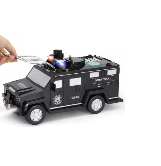 Pusculita automata cu cod pin, model Masina de Politie