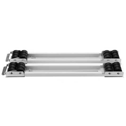 Set 2 suporti mobili extensibili cu roti pentru transport mobila, capacitate 300 kg