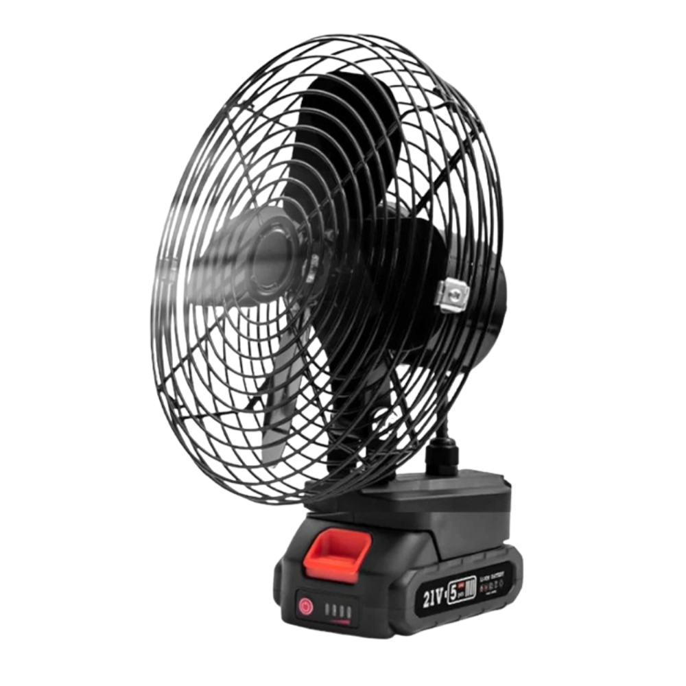 Ventilator Portabil de Camping cu Baterie Reincarcabila – Racoare in Orice Loc