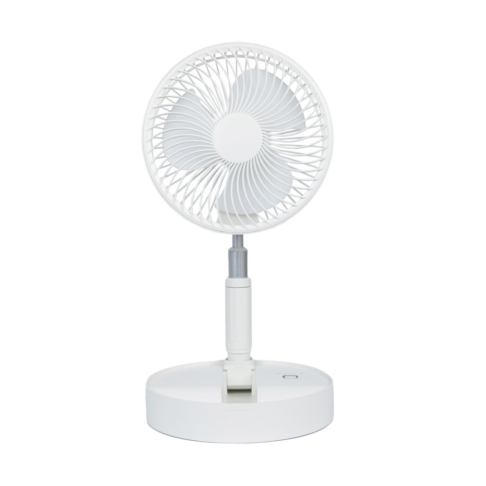 Ventilator smart pliabil cu baterie 10000mAh, design retractabil si 4 moduri de functionare