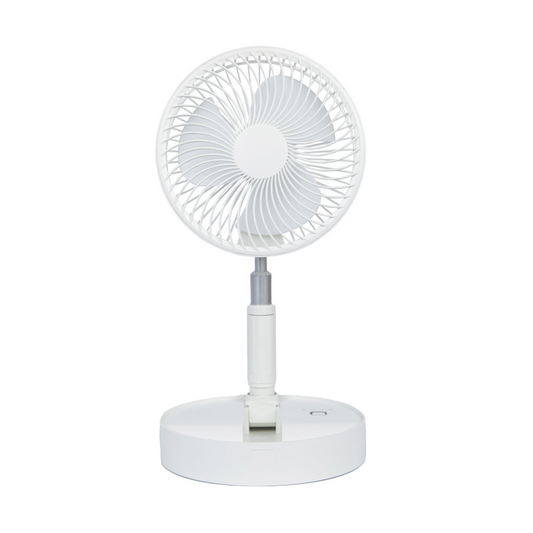 Ventilator smart pliabil cu baterie 10000mAh, design retractabil si 4 moduri de functionare