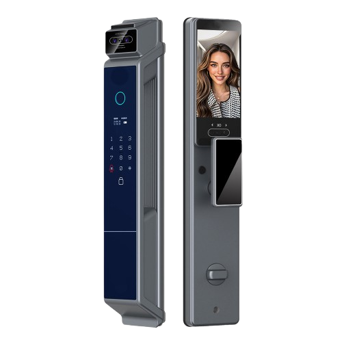 Yala Smart cu Recunoastere Faciala si Palma, Amprenta, Cod, Card, Aplicatie, Vizor 5