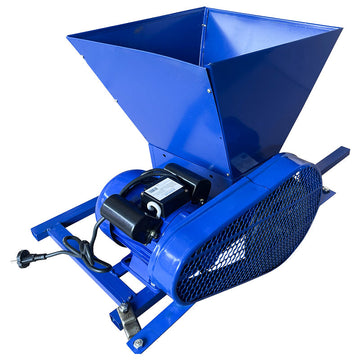 Zdrobitor Fructe Electric MX700, 3Kw, 550Kg/Ora, Motor 230V, Cuva Metalica, Albastru
